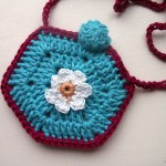 Crochet Flower Purse