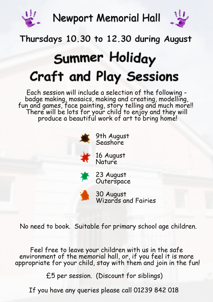 Newport Creat and Craft Poster