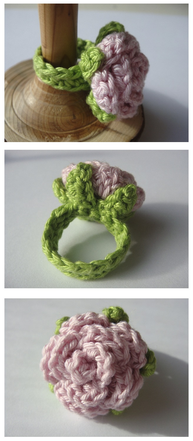 Crochet Rosie Ring