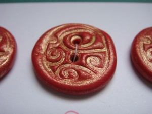 hand made fimo buttons